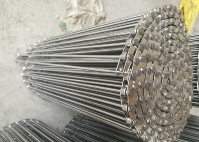 Chain Drive Rod Conveyor Belt 316 SS Anti Rust High Precision Easy Control