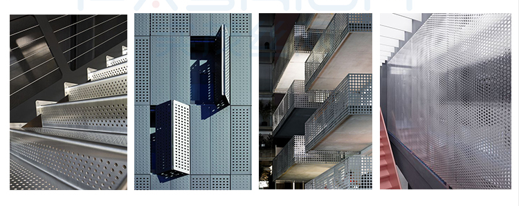 Stainless Steel  Aluminum Honeycomb Perforated Metal Mesh Sheet Panel