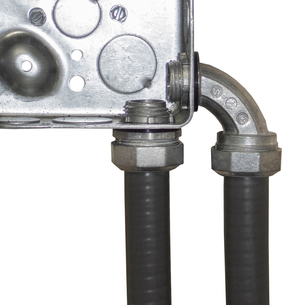 3/4&quot; Liquid Tight Flexible Conduit Fittings Zinc Straight Liquid Tight Connector