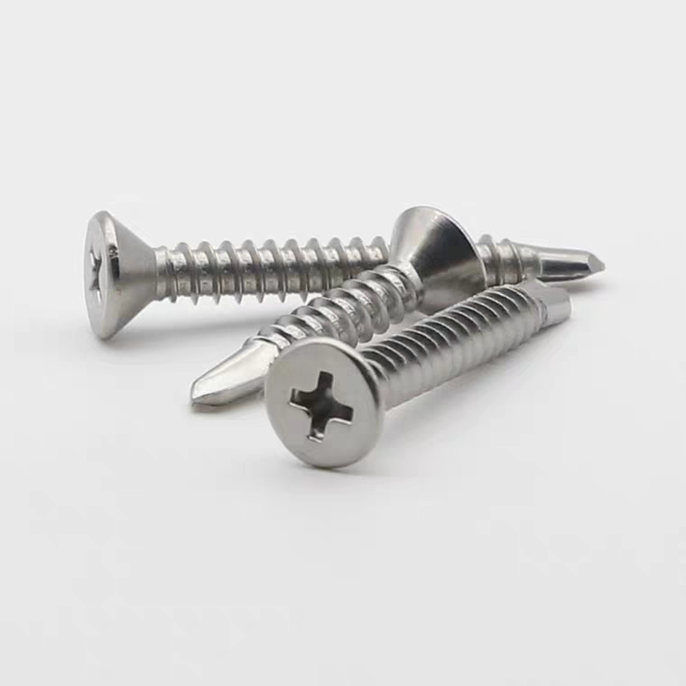 Metric DIN 7504P Flat Head Drilling Screw for Heavy-Duty and Professional Drilling