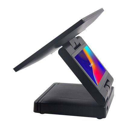 Stock Cash Register Machine Equipped with Capacitive Touch Screen Dual Screen System