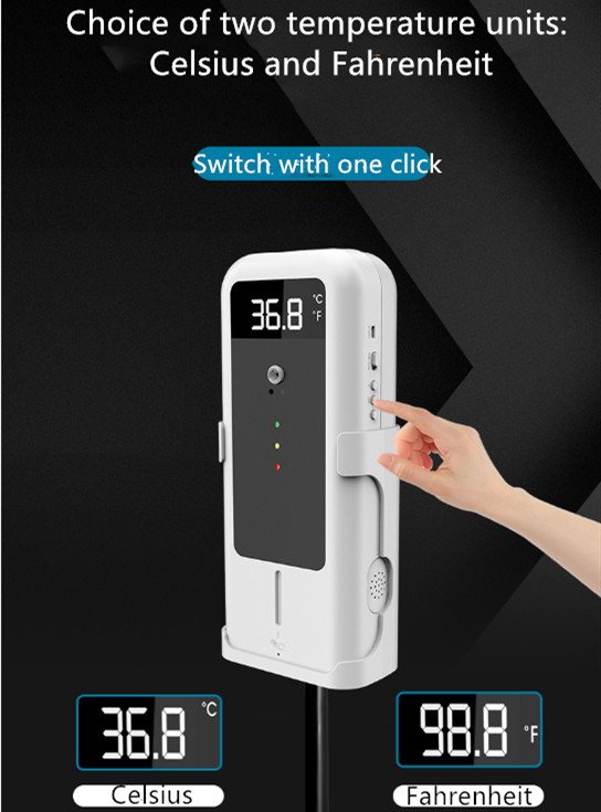Temperature Measurement Infrared Sensor Automatic Foaming Soap Dispenser