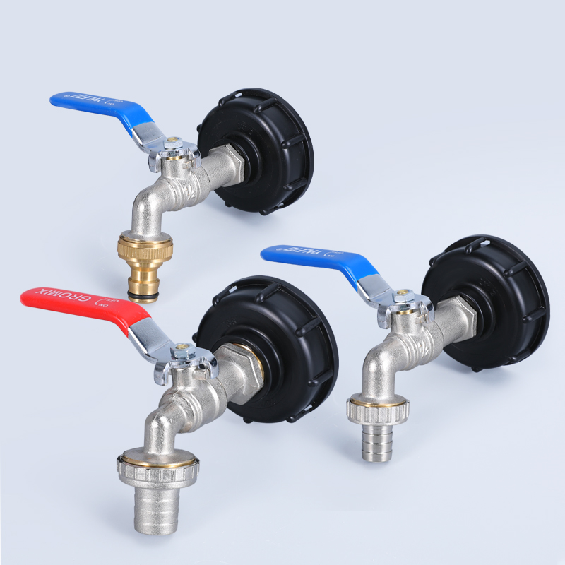 Long-Lasting IBC Tank Tap Adaptor Cover Drain Discharge Nozzle Spout Pipe Tube Connect