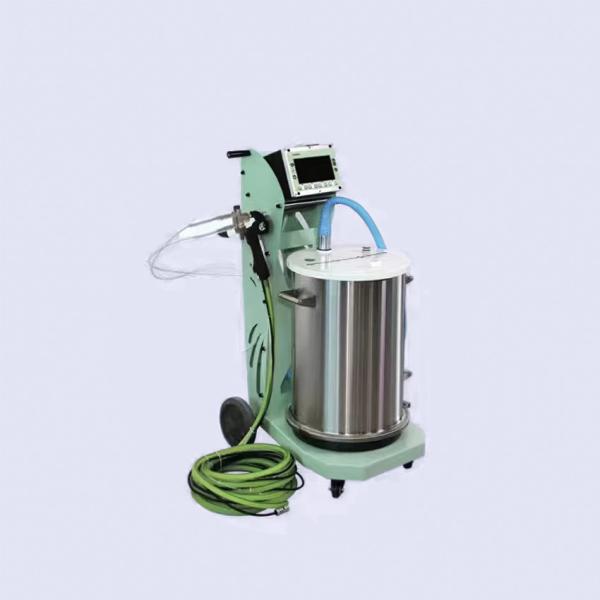 ISO9001 Sames Electrostatic Powder Coating Machine With Gun Powder Hopper