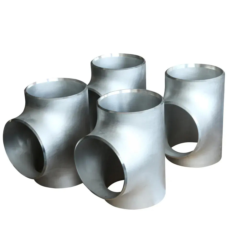 Socket Welding Tee 316 Stainless Steel Forged Tee ASTM A336 F22 Barred Tee 3" X 3" Sch 30