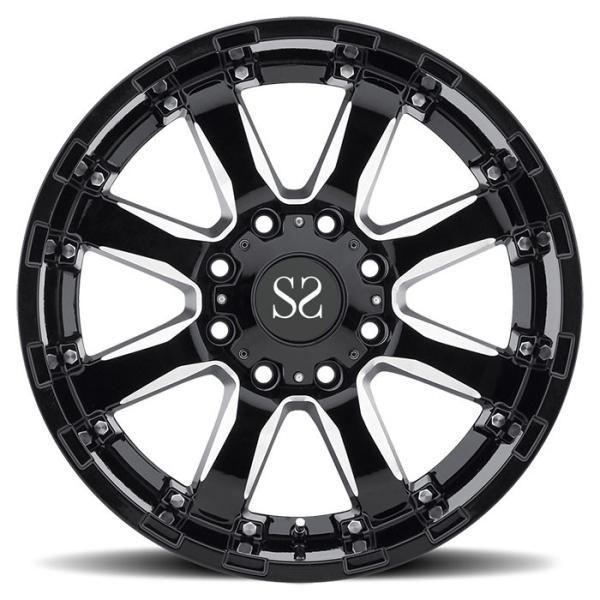 Custom Big Lip Forged Off Road Wheels With -19 -25 -44 -76 -101 And 6 X 139.7