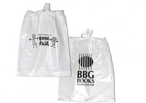  Hotel laundry, family storage, travel out, white PE beam-mouth packaging bag Manufactures