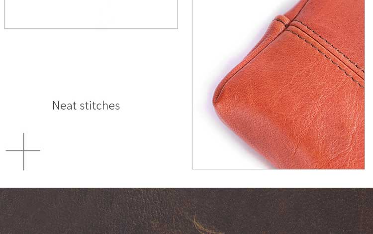 Handmade Porte Monnaie Cuir Ladies Small Retro Jewelry Storage Pouch Custom Logo Money Pocket Bag for Daily Life