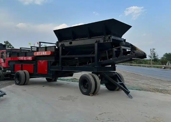 Mobile Soil Stone Gravel Separator Machine Disc Screen Separator