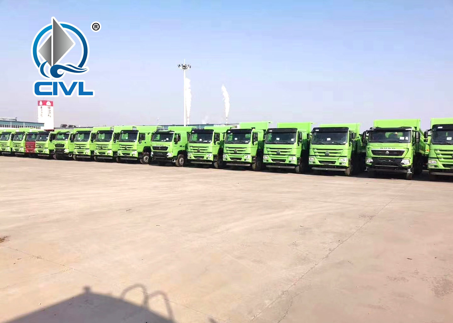 HOWO Tipper Heavy Duty Dump Truck 6x4 With Strengthen Bumper Hydraulic Front Lifting