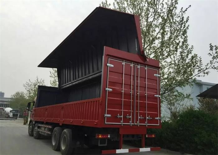 SINOTRUK HOWO T5G Wing Van Cargo Truck 8X4 12 Wheels LHD MAN Engine Euro4 336HP