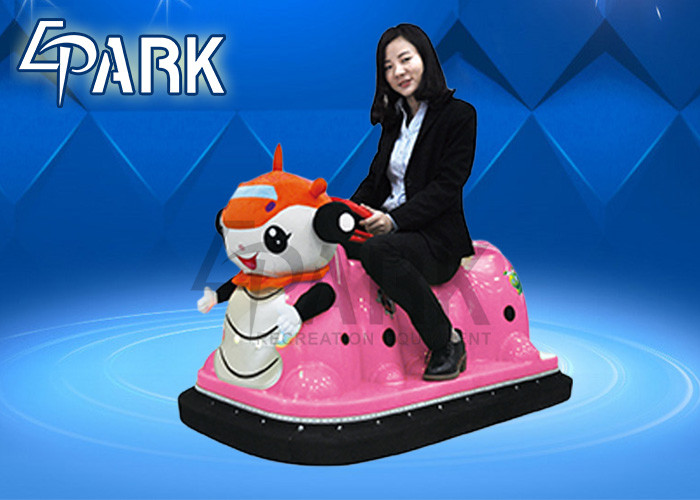 Amusement Ride Caterpillar Style Battery Bumper Cars For Kids