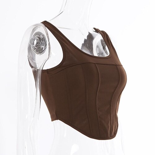 OEM European And American Women'S Clothing Expose Umbilical Vest Short External
