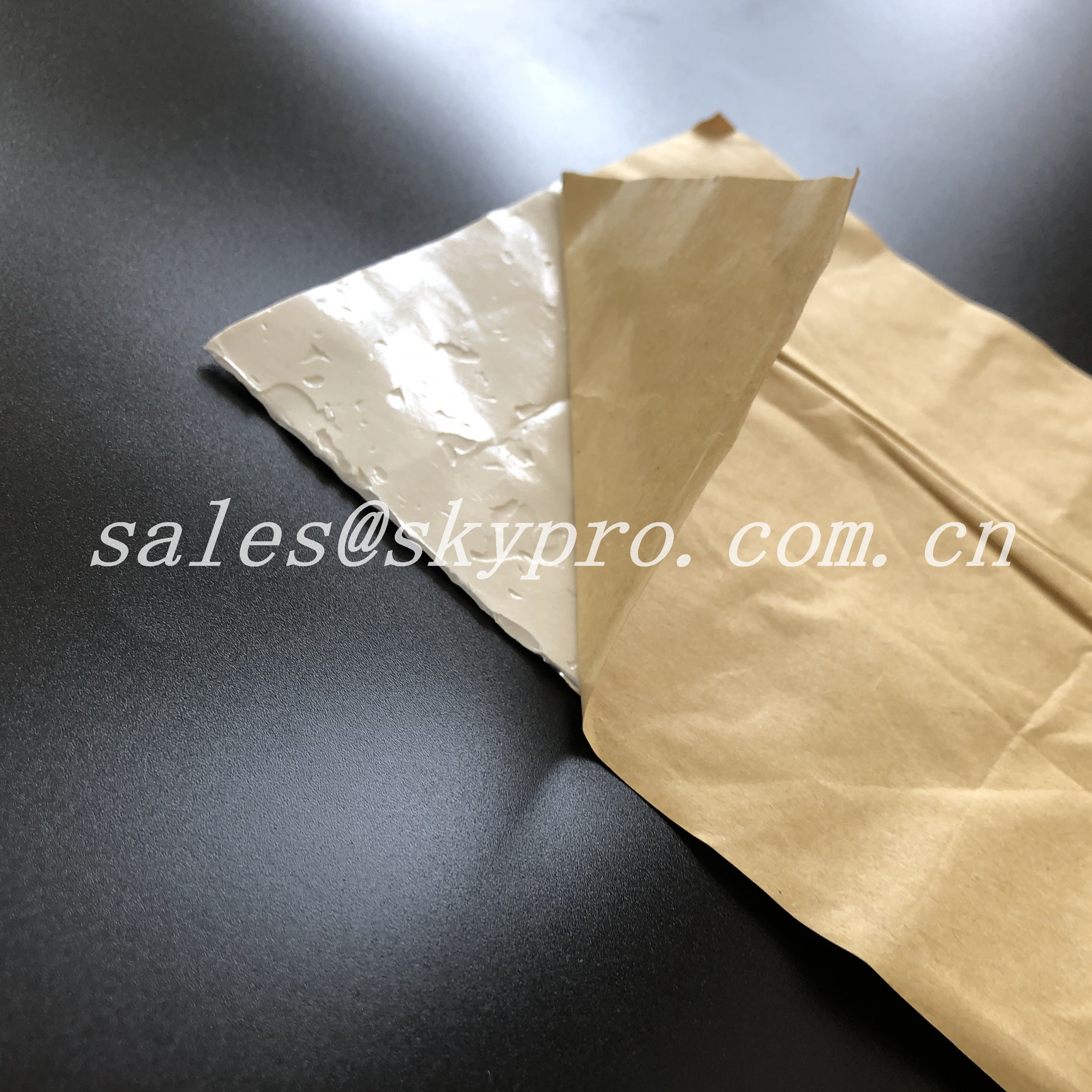 Self Adhesive Rubber Insulation Sheet Cover Aluminum Foil Butyl Rubber