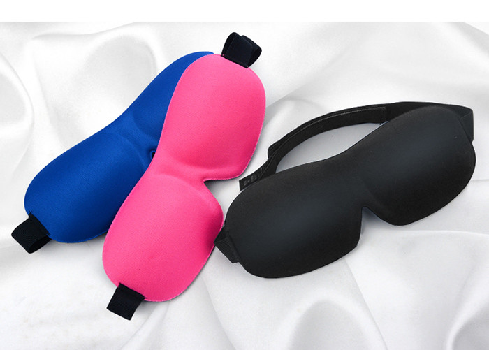 Custom Printed Foam 3D Sleeping Eye Mask Ergonomic Night Eye Mask