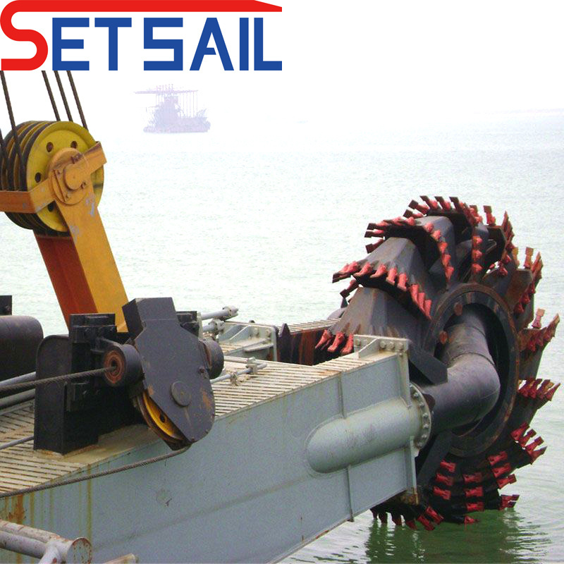 Full New Hydraulic System Wheel Bucket Dredger for Sand Mud