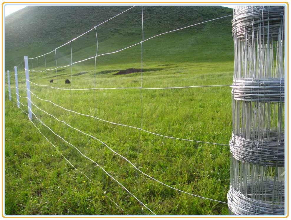 MIDWEST AIR TECHNOLOGIES fixed knot fence 12-1/2-Ga., 48-In. x 330-Ft.