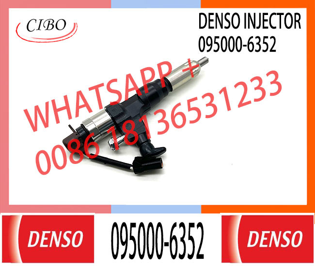 High Quality New Fuel Injector 095000-6353 095000-6352 for Excavator SK200-3 SK200-8 SK210-8