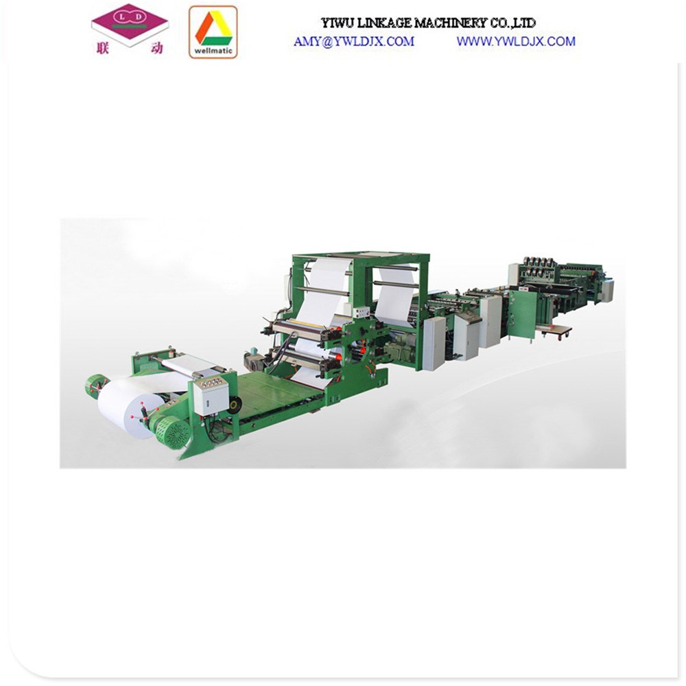 Advanced Soft Cover Exercise Book Machine for Full Line Ruling Folding Cutting Binding All in One