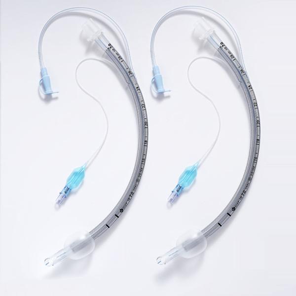 Medical PVC Reinforced Suction Endotracheal Tube With High Volume Cuff ETT PU