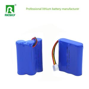 18650 3S1P Lithium Power Batteries 12V 2000mAh For LED Light