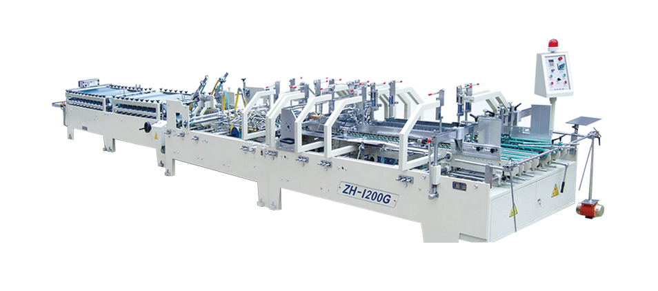 Automatic Crash-Lock Bottom Small Box Folder Gluer Machine