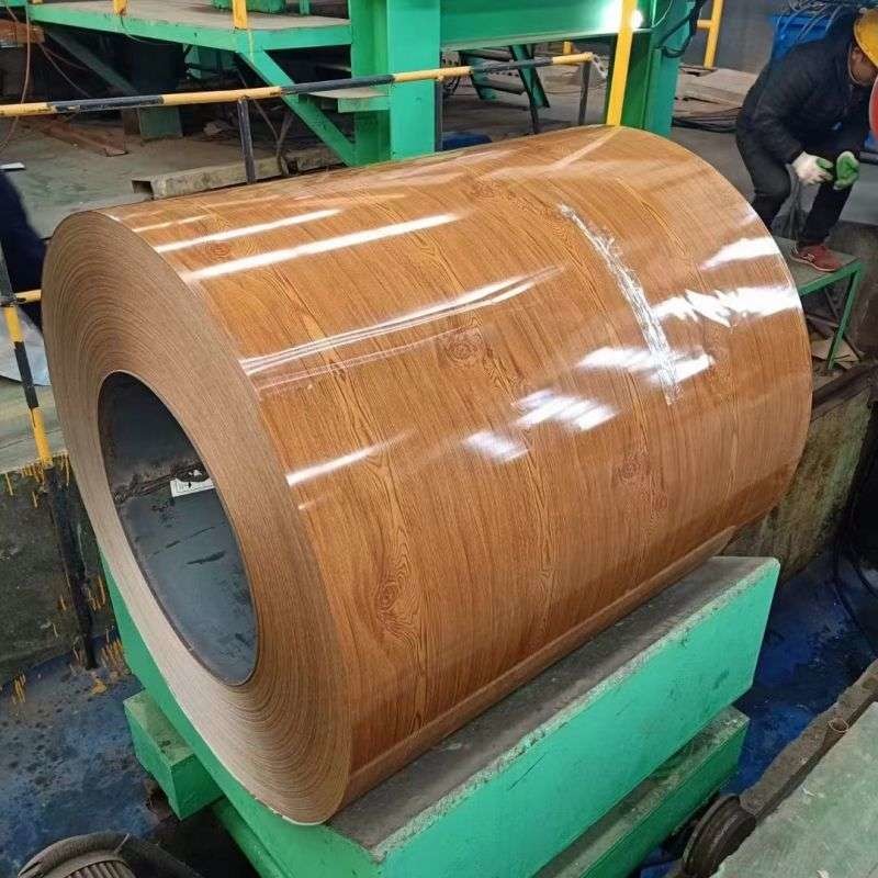Factory Supply 0.12mm- 0.6mm Color Coated Steel Prepainted Steel Coil PPGL PPGI