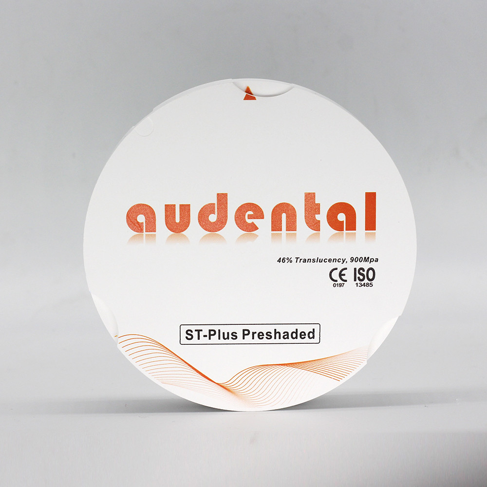 All In One ST Plus Preshaded Dental Zirconia Block for Dental Lab