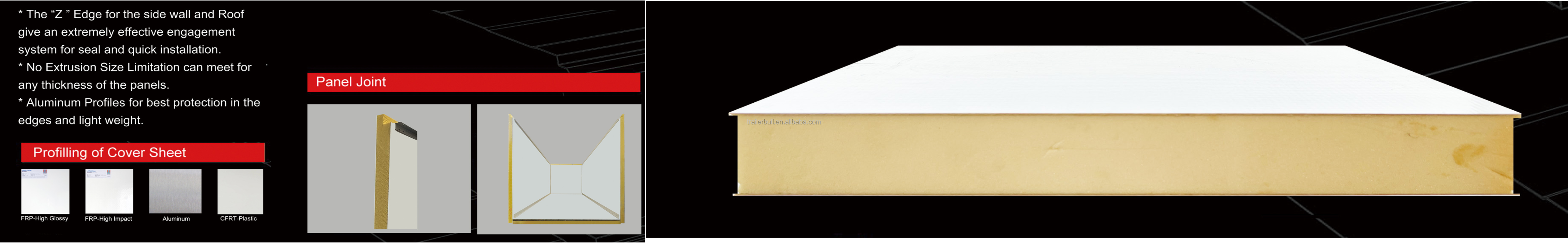 Temperature-Resistant 20ft Customizable Expedition Truck Camper Motorhome Box for RV