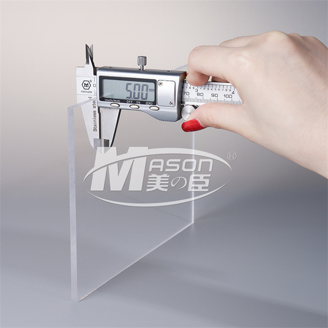 Plexiglass Laser Cutting PMMA Plastic Sheet Transparent Color