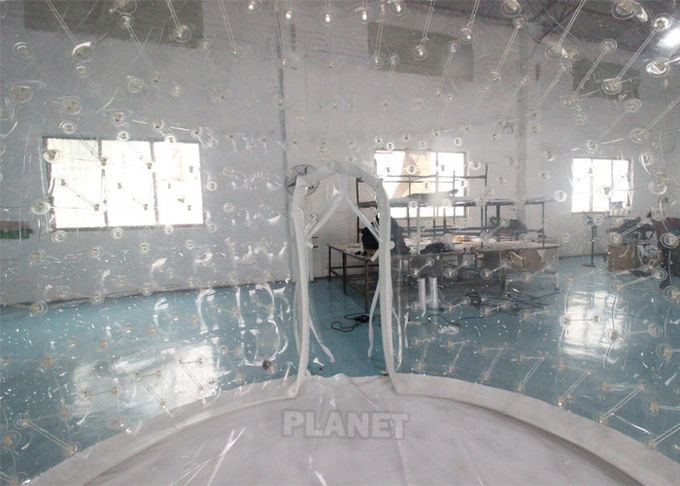 4m Transparent Inflatable Tent Camping Blow Up Tent Outdoor Events Waterproof Inflatable Bubble Dome Tent