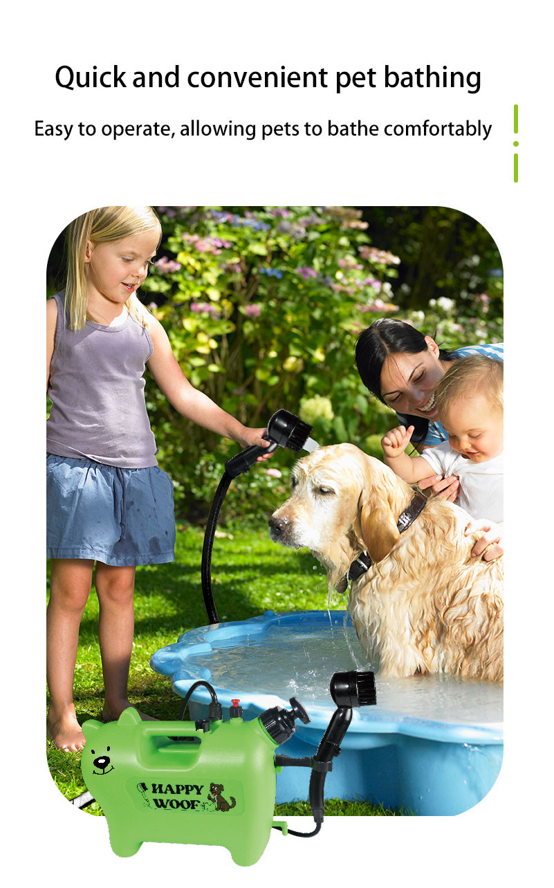 Versatile Portable Pet Washer 10L Portable Dog Paw Cleaner
