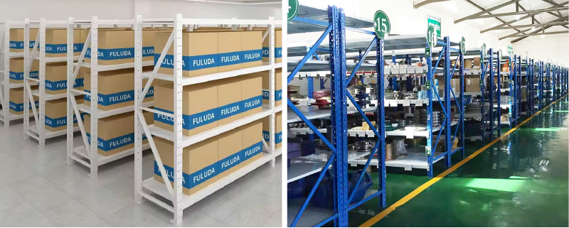 Medium Duty Rack  Carton Box Storage rack Long Span Rack Warehouse Storage Racking