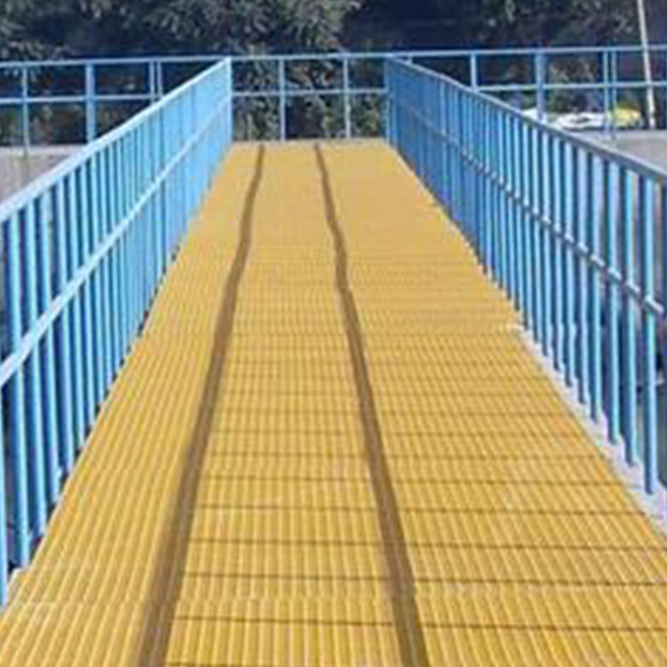 Food Processing Fibergrate Molded Grating 38*38mm Grp Mesh Flooring