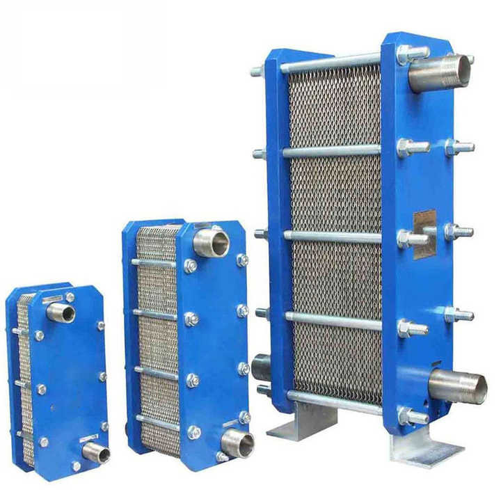  Adjustable Temperature Heat Exchanger with SS 316L Head and Tolerance of -0.01 mm Manufactures
