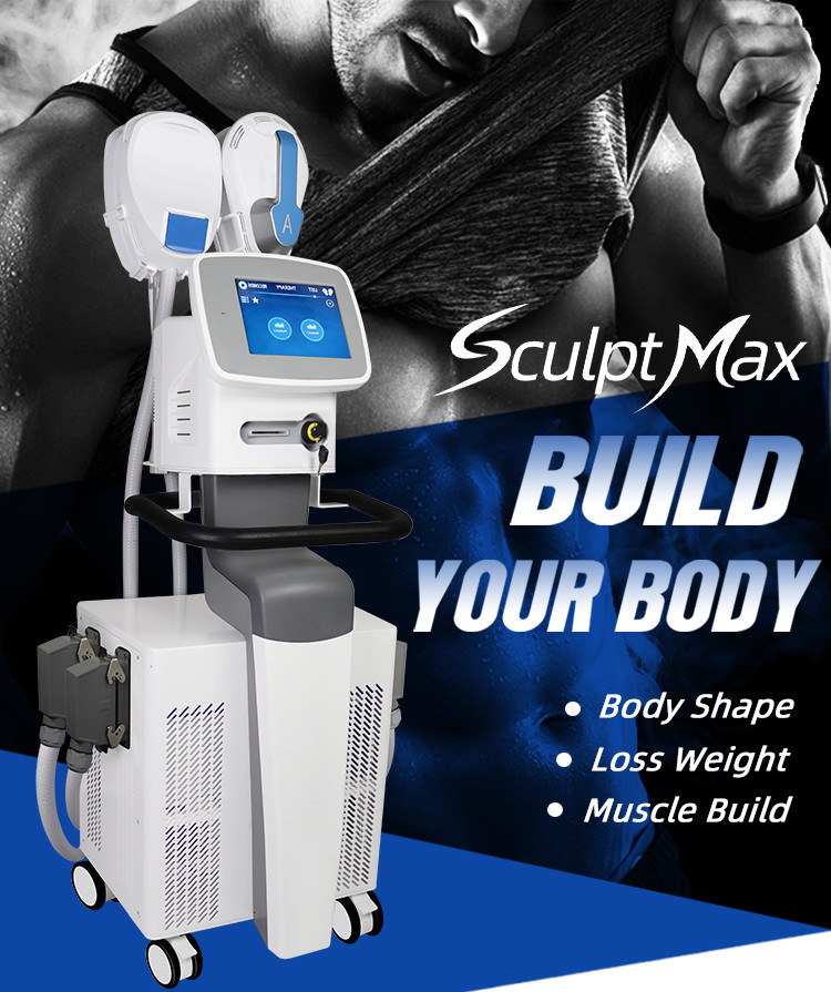 Hi-EMT 7 Tesla Multifunctional EMS Sculpting Machine For Body Sculpting