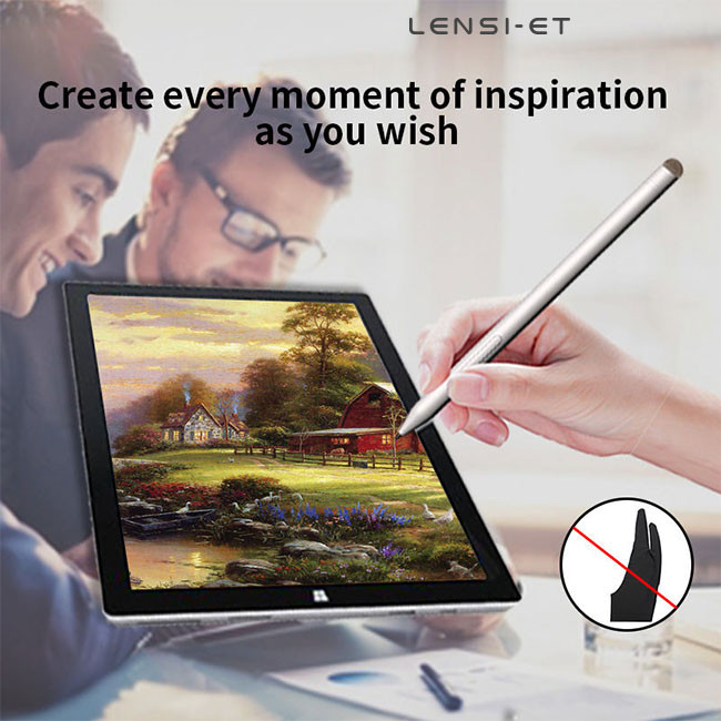 1024 Levels White Stylus Pen