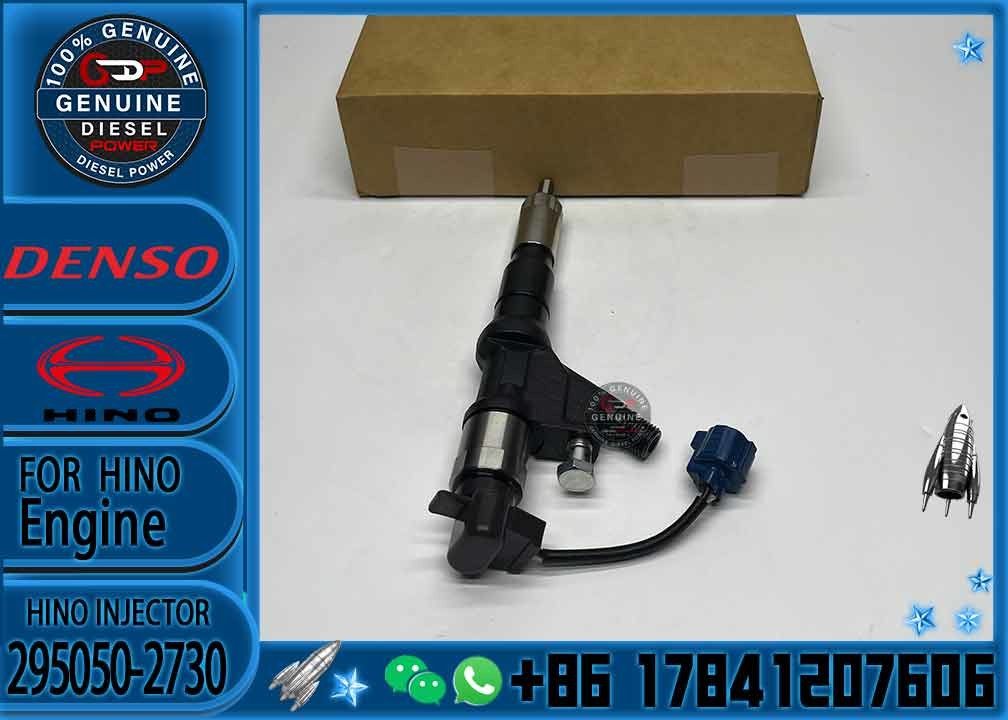 High Quality New Diesel Common Rail Fuel Injector 295050-2580 23670-E0221 295050-2730 23670-E0A70 For HINO E13C 700 engi