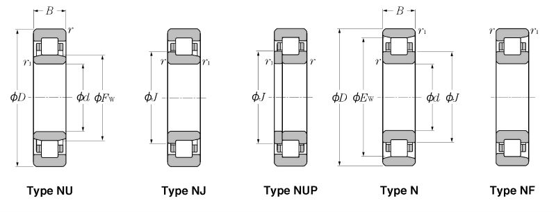 06NF0824/23NC3 Cylindrical Roller Bearing