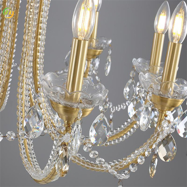 Modern Design Glass Pendant Light End Art Shiny Lighting For Luxury Style