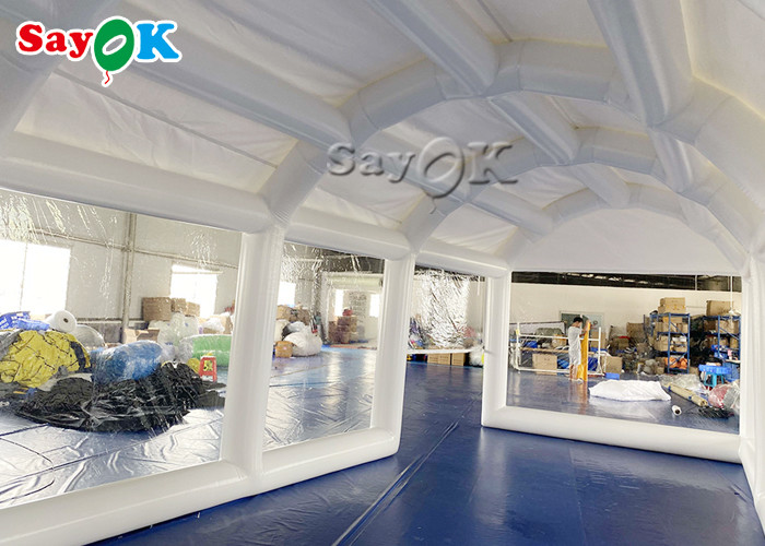 Party Pool Air Tent Custom Airtight PVC Inflatable Swimming Pool Cover Tent