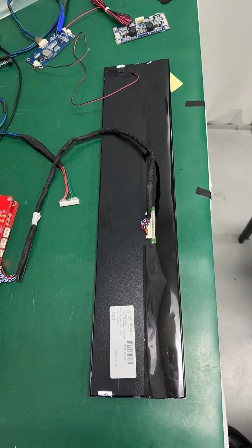  19.1Inch Lcd Touch Display 1920 X 340 700nits LVDS Interface PCAP Touch JB191FVT700 Manufactures
