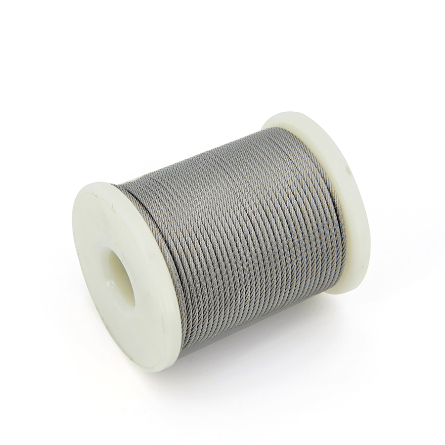 AISI 316 Stainless Steel Wire Rope 1×7 1×19 for Harsh Environments