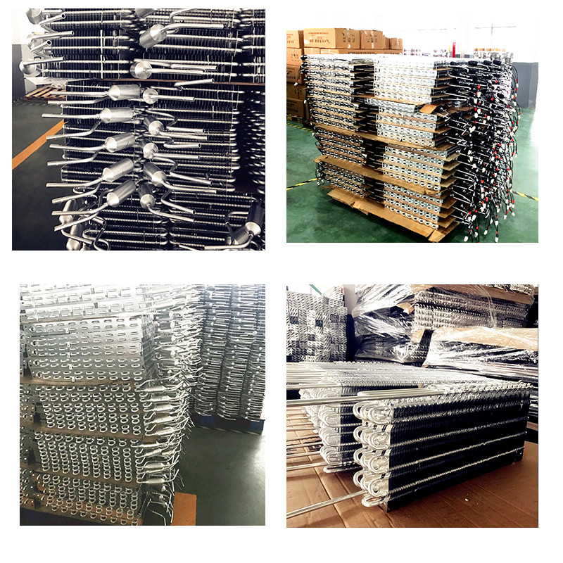 Aluminum No Frost Fin Heating Refrigeration Evaporators With Batch Production