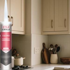 Customized Acetic Cure Silicone Sealant For Glass And Aluminum Joints