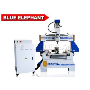 Rotary Device 7020 Machinery Automatic 4 Axis Cnc Router Engraver Machine for