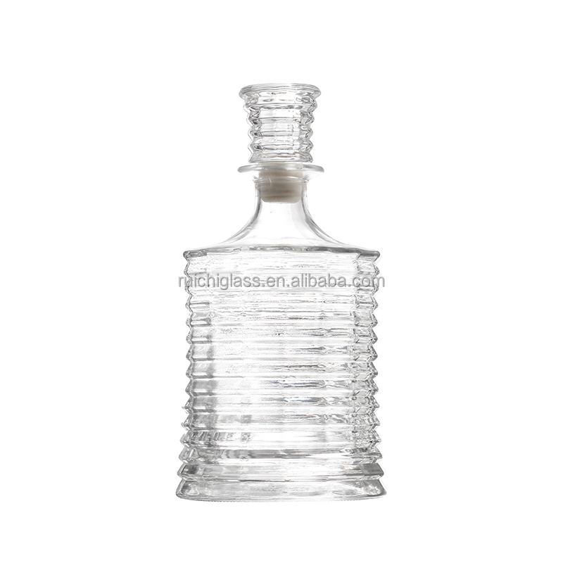 Super Flint Glass Bottle for Custom Size Vodka Packaging Solution