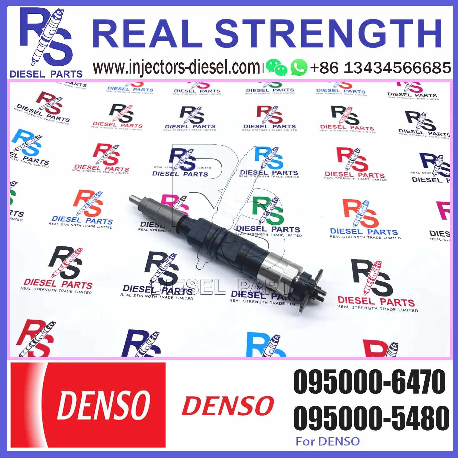 Diesel Injector RE529150 095000-6460 Common Rail Injector RE529151 095000-6470 for John Deere