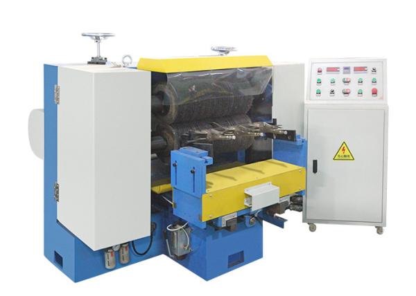 Mirror Finishing Double Shaft Cutlery Polishing Machine For Stainless Steel
