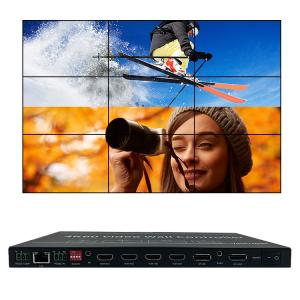 4K60 Video Wall Controller with Full Screen Rotation and Infrared Remote Control RS232 Multi-screen Processor